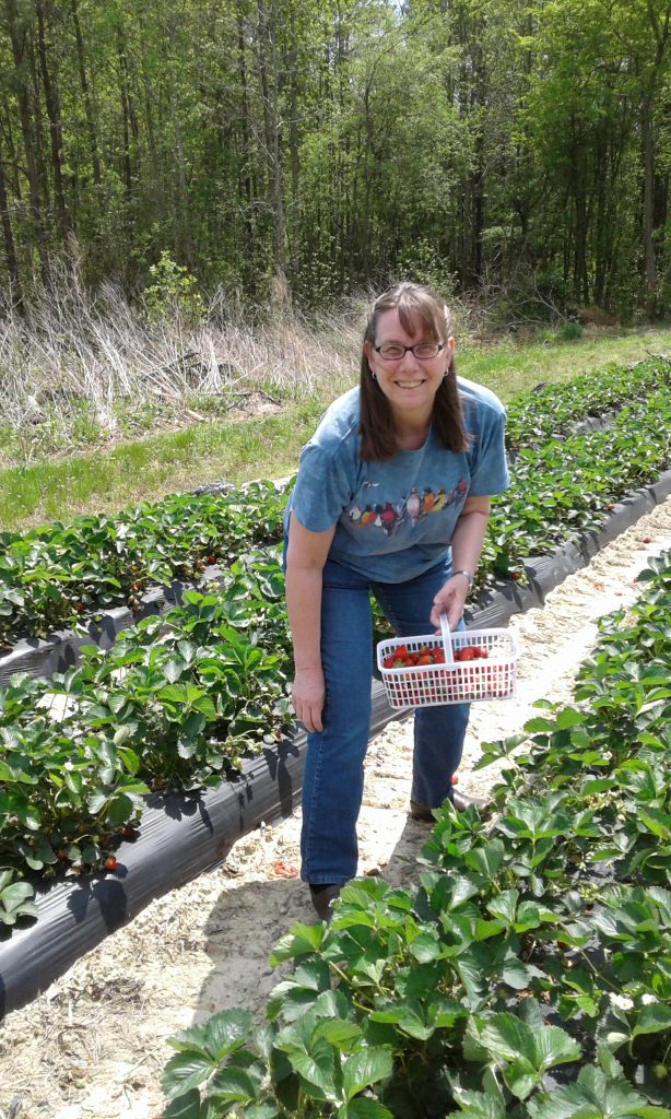 Jane in the Strawberry Field